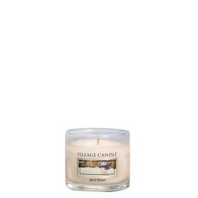 Village Candle Let It Snow 35gr Mini  Glass Votive