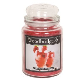 Woodbridge Candle Strawberry Prosecco 565gr Large Candle