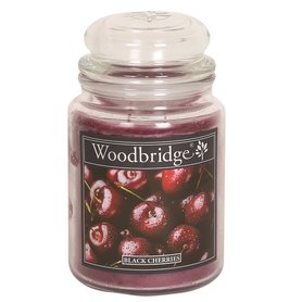 Woodbridge Candle Black Cherries 565gr Large Candle
