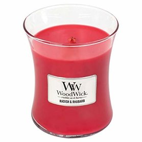WoodWick® HearthWick® Radish & Rhubarb Geurkaars Medium 
