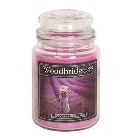 Woodbridge Candle Lavender & Bergamot 565gr Large Candle