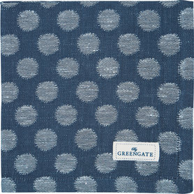 GreenGate Servet / Napkin Savannah Blue Jacquard 40x40cm GreenGate Servet / Napkin Savannah Blue Jacquard 40x40cm