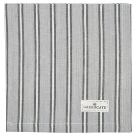 GreenGate Servet / Napkin Riley Grey 40x40cm GreenGate Servet / Napkin Riley Grey 40x40cm