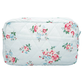 GreenGate Make-up Tas / Cosmetic Bag Sonia Pale Blue Large 16x29cm  GreenGate Make-up Tas / Cosmetic Bag Sonia Pale Blue Large 16x29cm