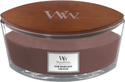 WoodWick® Stone Washed Suede Ellipse Candle WoodWick® Stone Washed Suede Ellipse Candle