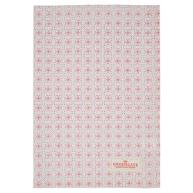 GreenGate Theedoek / Tea towel Harper Pale Pink 50x70cm GreenGate Theedoek / Tea towel Harper Pale Pink 50x70cm