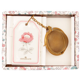 GreenGate Theezeef / Tea infuser Sienna White L:21,5cm