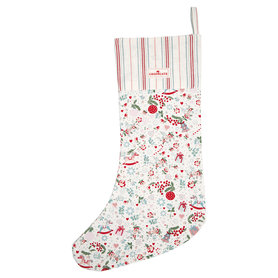 GreenGate Kerst Sok / Christmas Stocking Carol White H: 60cm GreenGate Kerst Sok / Christmas Stocking Carol White H: 60cm