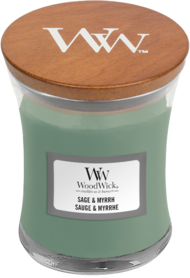 WoodWick® Sage & Myrrh Mini Candle