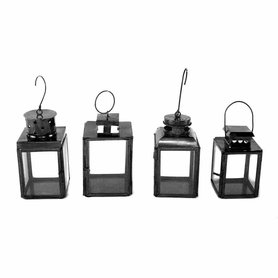 Kerstboom Decoratie Lantaarn Toronto Zwart Metaal set/4 Homesociety Kerstboom Decoratie Lantaarn Toronto Zwart Metaal set/4 Homesociety