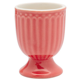 GreenGate Eierdop / Egg Cup Alice Coral H:6,5cm GreenGate Eierdop / Egg Cup Alice Coral H:6,5cm