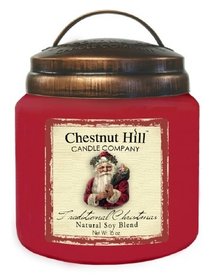 CHESTNUT HILL Candles Geurkaars met 2 lonten TRADITIONAL CHRISTMAS 450g  CHESTNUT HILL Candles Geurkaars met 2 lonten TRADITIONAL CHRISTMAS 450g