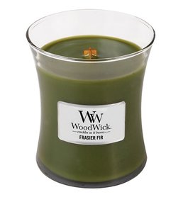 WoodWick® HearthWick® Frasier Fir Geurkaars Medium 