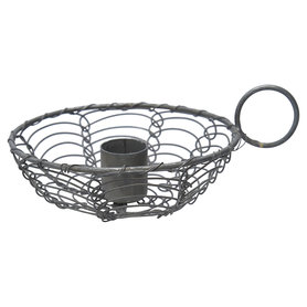 GreenGate Kaarsenhouder / Candle Holder Grijs Metaal  GreenGate Kaarsenhouder / Candle Holder Grijs Metaal