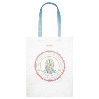 GreenGate Shopper / Bag cotton Tenna White 35x45cm GreenGate Shopper / Bag cotton Tenna White 35x45cm