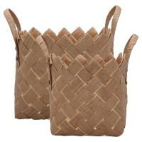 GreenGate Mand / Basket Beige set of 2 ass GreenGate Mand / Basket Beige set of 2 ass