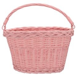 GreenGate Fiets Mand / Bike Basket Pale Pink GreenGate Fiets Mand / Bike Basket Pale Pink