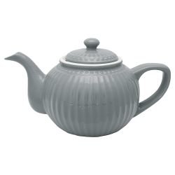 GreenGate Theepot / Teapot Alice Nordic Stone Grey 1L GreenGate Theepot / Teapot Alice Nordic Stone Grey 1L