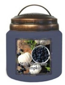 CHESTNUT HILL Candles Geurkaars met 2 lonten WILD BLUEBERRY PUMPKIN 450g  CHESTNUT HILL Candles Geurkaars met 2 lonten WILD BLUEBERRY PUMPKIN 450g
