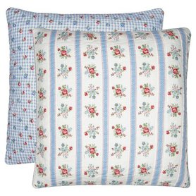 GreenGate Sierkussen / Cushion Evie White 50x50cm