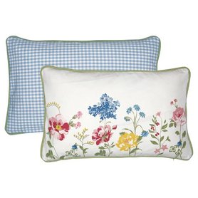 GreenGate Sierkussen / Cushion Thilde White Pieceprinted 30x50cm GreenGate Sierkussen / Cushion Thilde White Pieceprinted 30x50cm