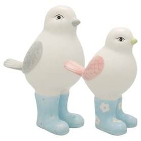 GreenGate Decoratie set Vogels Pastel / Decoration bird Pastel mix set of 2 ass GreenGate Decoratie set Vogels Pastel / Decoration bird Pastel mix set of 2 ass