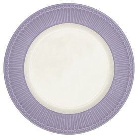 GreenGate Dinerbord / Dinner plate Alice Lavender D: 26,5 cm