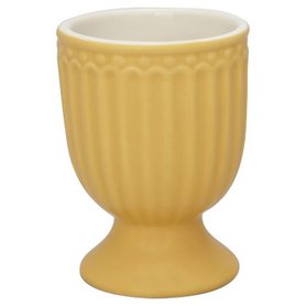 GreenGate Eierdop / Egg Cup Alice Honey Mustard H:6,5cm GreenGate Eierdop / Egg Cup Alice Honey Mustard H:6,5cm