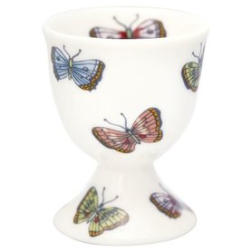 GreenGate Eierdop / Egg cup Maisie White H:6,5cm GreenGate Eierdop / Egg cup Maisie White H:6,5cm