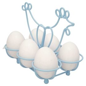 GreenGate Eierhalter / Egg holder Hen pale blue H 15,5cm