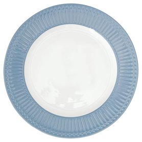 GreenGate Dinerbord / Dinner plate Alice Sky Blue D: 26,5 cm GreenGate Dinerbord / Dinner plate Alice Sky Blue D: 26,5 cm