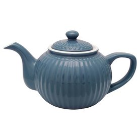 GreenGate Theepot / Teapot Alice Ocean Blue 1L GreenGate Theepot / Teapot Alice Ocean Blue 1L