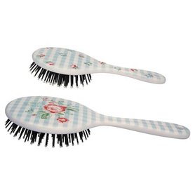 GreenGate Haarborstel set2 / Hair brush round Henrietta pale blue set of 2ass GreenGate Haarborstel set2 / Hair brush round Henrietta pale blue set of 2ass