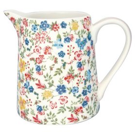 GreenGate Melkkan / Jug Sophia White 0,5L  GreenGate Melkkan / Jug Sophia White 0,5L