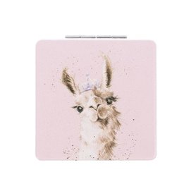 Wrendale "Llama Queen" Compact Mirror