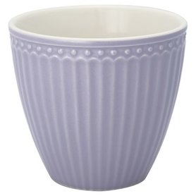 GreenGate Mokje / Latte Cup Alice Lavender H:9cm GreenGate Mokje / Latte Cup Alice Lavender H:9cm