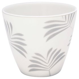 GreenGate Mokje / Latte cup Maxime White H: 9cm GreenGate Mokje / Latte cup Maxime White H: 9cm