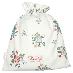 GreenGate Waszak / Laundry Bag Henrietta White Small  GreenGate Waszak / Laundry Bag Henrietta White Small