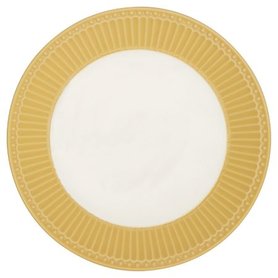 GreenGate Ontbijtbord / Plate Alice Honey Mustard D:23cm GreenGate Ontbijtbord / Plate Alice Honey Mustard D:23cm