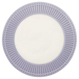 GreenGate Ontbijtbord / Plate Alice Lavender D:23cm