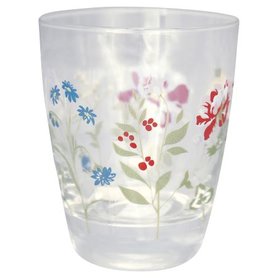 GreenGate Water Glass Thilde white H:9,5cm
