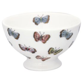 GreenGate Snack Schaaltje / Snack bowl Maisie White D:10cm GreenGate Snack Schaaltje / Snack bowl Maisie White D:10cm