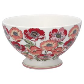 GreenGate Soepkom / Soup bowl Aria White D:15cm GreenGate Soepkom / Soup bowl Aria White D:15cm
