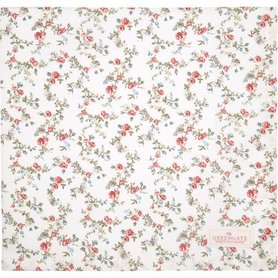 GreenGate Tafelkleed / Tablecloth Carly White 150x150cm GreenGate Tafelkleed / Tablecloth Carly White 150x150cm