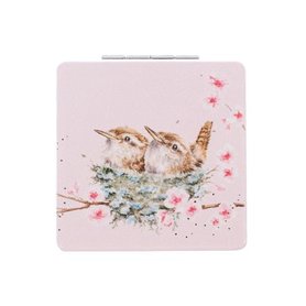Wrendale  "Home Tweet Home" Compact Mirror