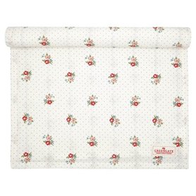GreenGate Tafelloper / Tablerunner Eja White 45x140cm GreenGate Tafelloper / Tablerunner Eja White 45x140cm