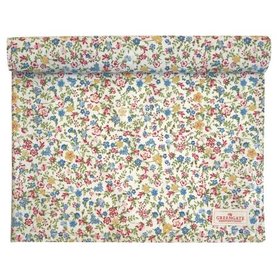 GreenGate Tafelloper / Tablerunner Sophia White 45x140cm GreenGate Tafelloper / Tablerunner Sophia White 45x140cm