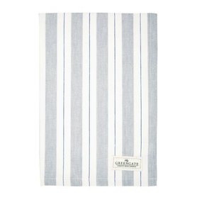 GreenGate Theedoek / Tea towel Elinor Pale Grey 50x70cm GreenGate Theedoek / Tea towel Elinor Pale Grey 50x70cm