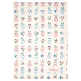 GreenGate Theedoek / Tea towel Elsie White 50x70cm GreenGate Theedoek / Tea towel Elsie White 50x70cm