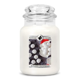 Sugared Snowballs Goose Creek Candle 24oz Large Jar Sugared Snowballs Goose Creek Candle 24oz Large Jar